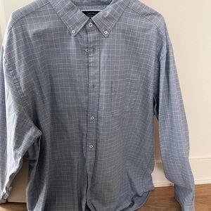 Charles Tyrwhitt Light Blue Plaid Shirt